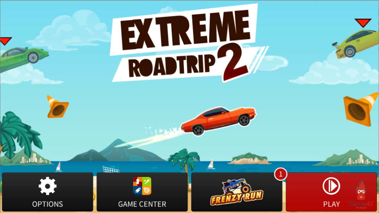 Extreme Road Trip 2 MOD APK 6.3.0 Rất Nhiều Tiền Xu