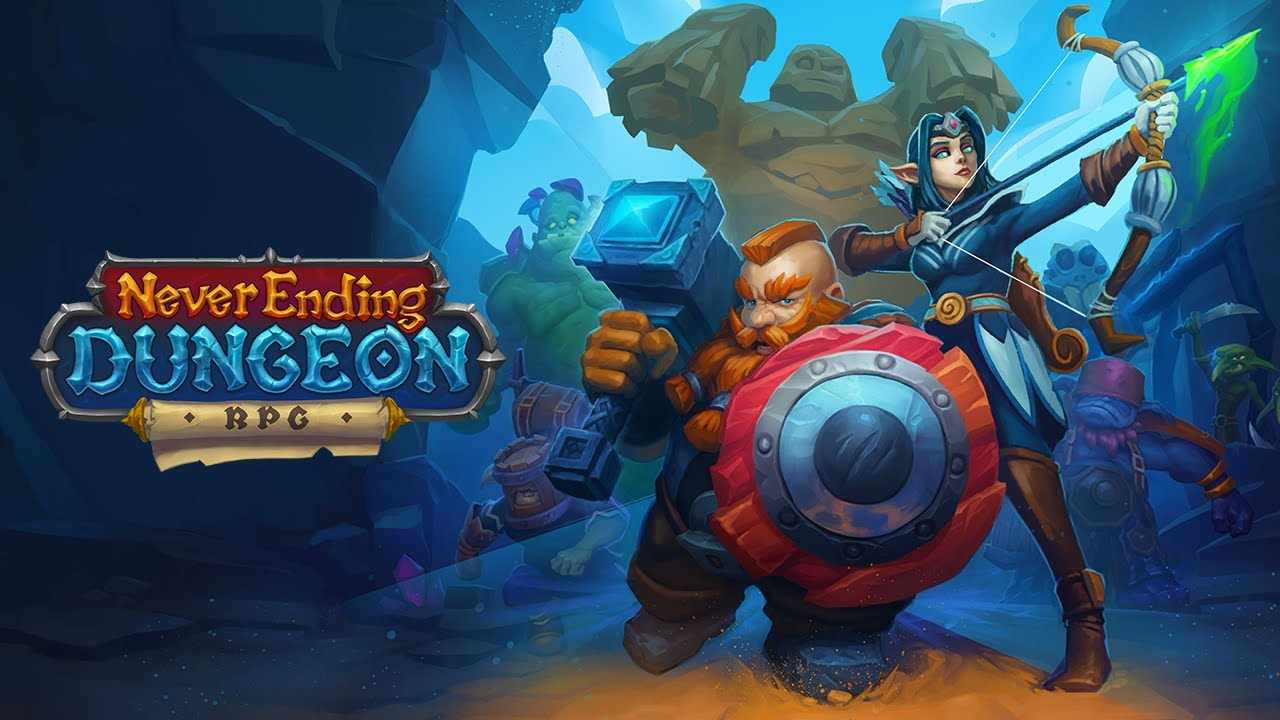 Never Ending Dungeon 1.6.5 MOD Tốc Độ Đánh Nhanh, Không Bị Hạ Gục APK