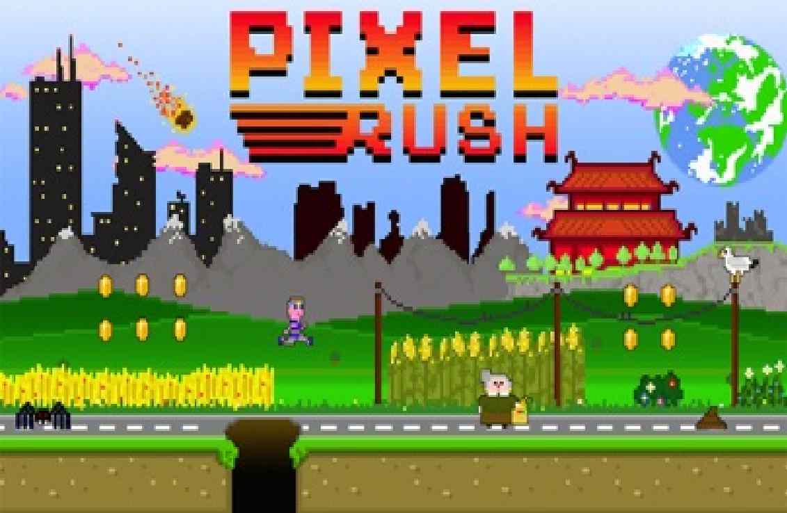 Pixel Rush 1.5.11 MOD Menu VIP, Nâng cấp miễn phí APK