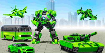 Tank Robot MOD APK 4.2 VIP, No Death, Crazy Bots Don’t Attack image