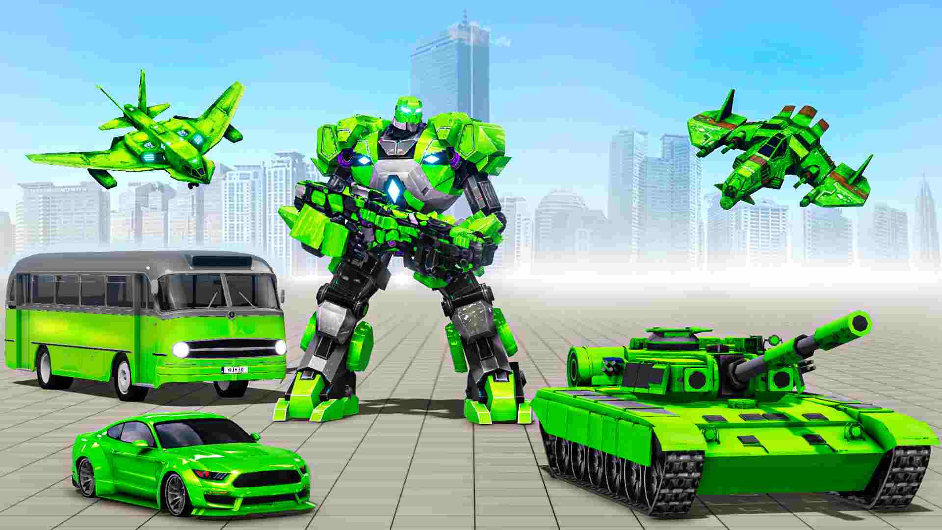 Tải Tank Robot Hack 4.2 MOD VIP, Không Chết, Bot Ngáo Không tấn công APK