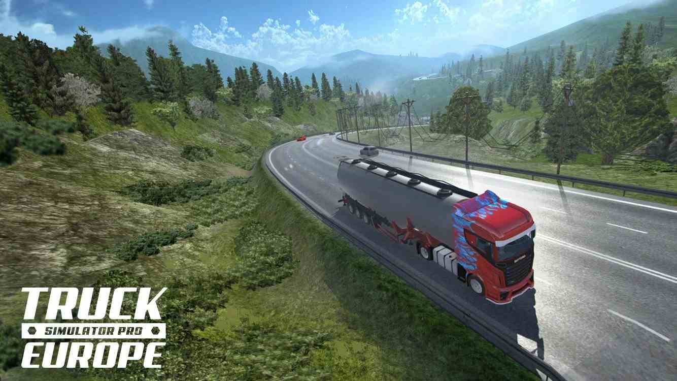 Truck Simulator PRO Europe 2.6.2 MOD VIP, Rất Nhiều Tiền APK