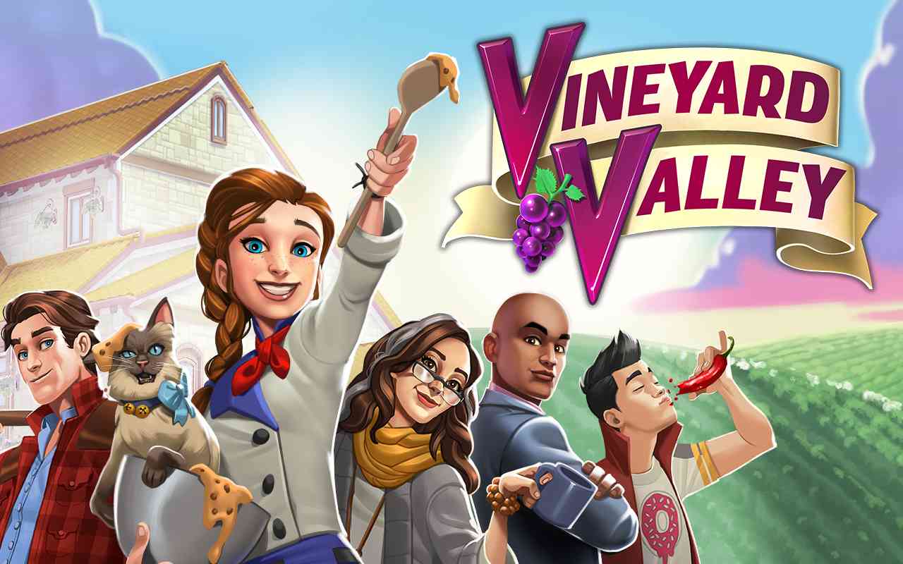 Vineyard Valley 2.2.4 MOD Menu VIP, Rất Nhiều Tiền, Sao, lives APK