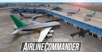 Tải Airline Commander 2.4.3 MOD Menu VIP, Full Tiền, Đã Mở Khóa tất cả máy bay APK image