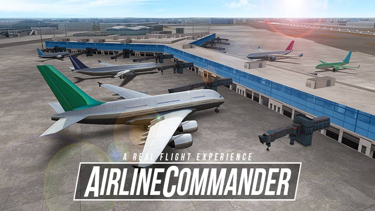 Tải Airline Commander 2.4.3 MOD Menu VIP, Full Tiền, Đã Mở Khóa tất cả máy bay APK