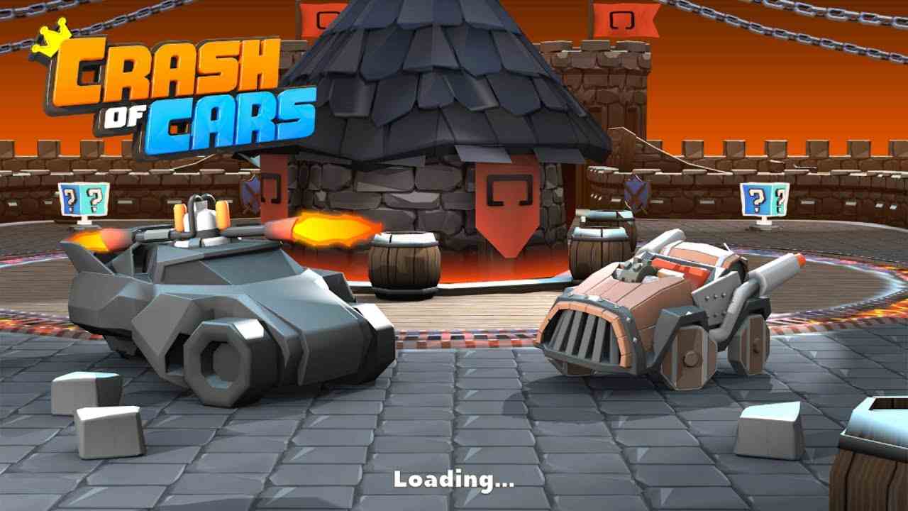 Crash of Cars APK 1.8.14 VIP, Rất Nhiều Coins/Gems