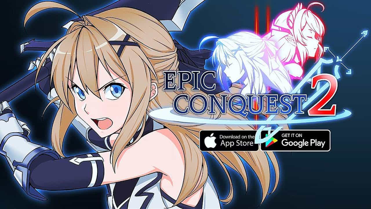 Epic Conquest 2 2.2.0a MOD Menu VIP, Lots of Money ruby materials, unlock all characters, max level APK