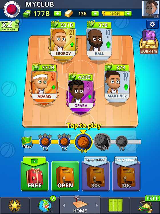 idle-five-basketball-mod-android