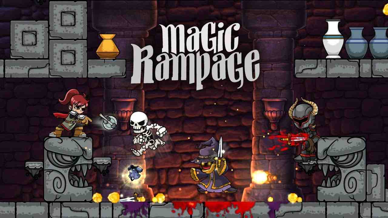 Magic Rampage 6.4.6 MOD Menu VIP, Lots of Money gold tokens, free shopping APK