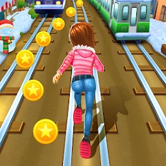 Subway Princess Runner 8.2.1 MOD Menu VIP, Rất Nhiều Tiền, Full Nhân Vật APK icon