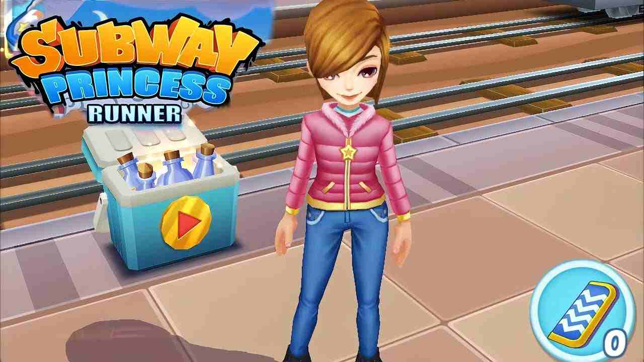 Subway Princess Runner 8.2.1 MOD Menu VIP, Rất Nhiều Tiền, Full Nhân Vật APK