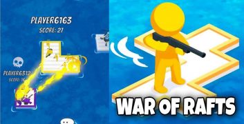 War of Rafts 0.53.05 MOD Menu VIP, Lots of Money, Full Diamonds APK image