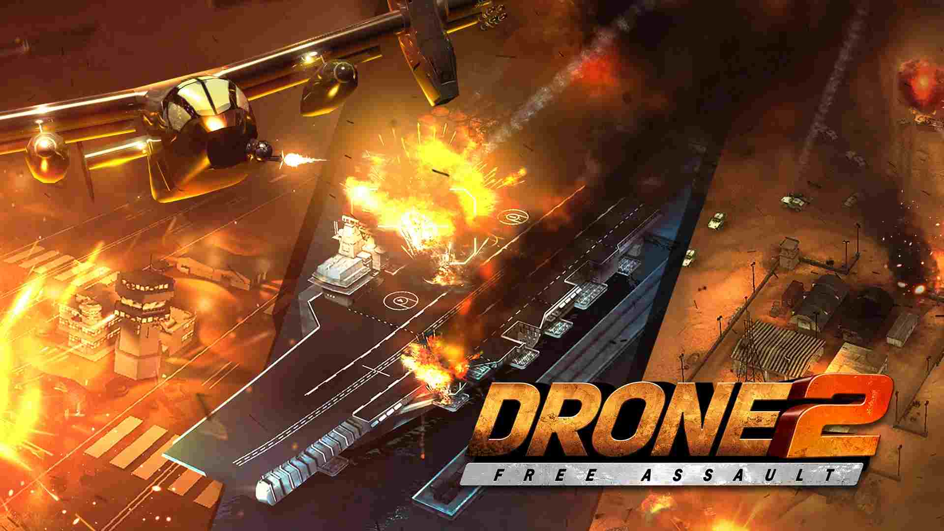 Drone 2 Free Assault 2.2.170 MOD VIP, Rất Nhiều Tiền APK