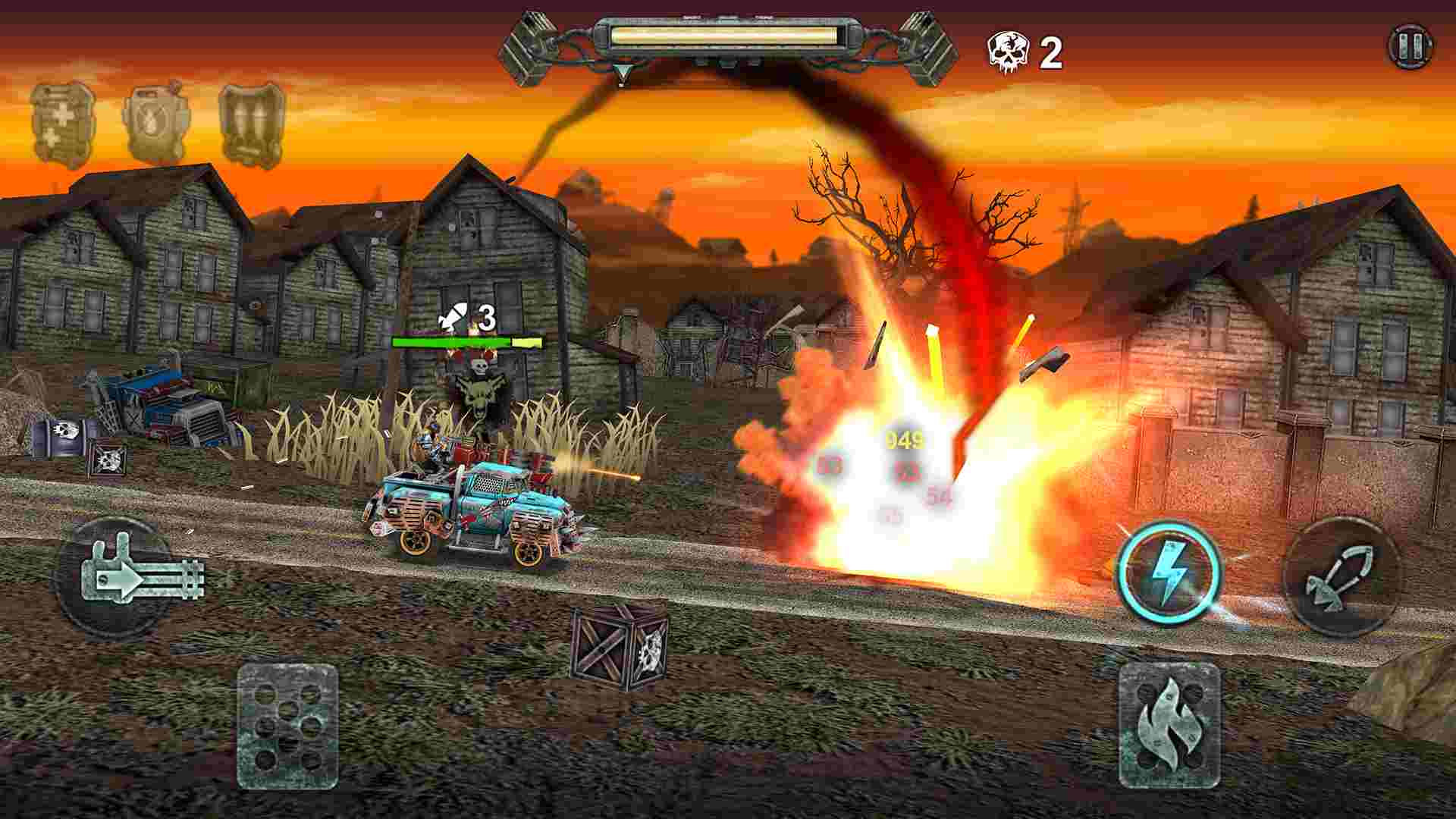 Game Dead Paradise Car Race Shooter 