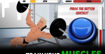 Iron Muscle bodybuilding GYM simulator 1.31 MOD Rất Nhiều Tiền APK image