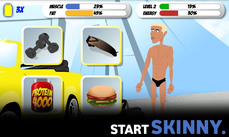 Iron Muscle bodybuilding GYM simulator 