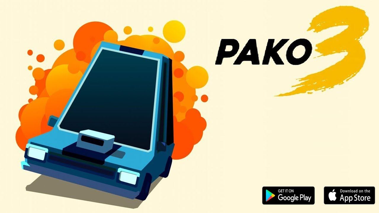 Pako 3 1.0.6 MOD Đã Có tất cả oto, Xóa bỏ Quảng Cáo APK