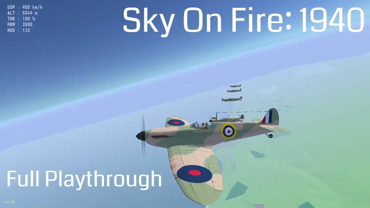 Sky On Fire: 1940 0.8 MOD Menu VIP, Unlocked APK