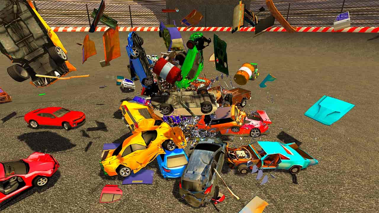 Derby Destruction Simulator 4.0.2 MOD VIP, Rất Nhiều Tiền APK