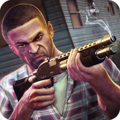 Grand Gangsters 3D 2.7 MOD VIP, Lots of Money APK icon