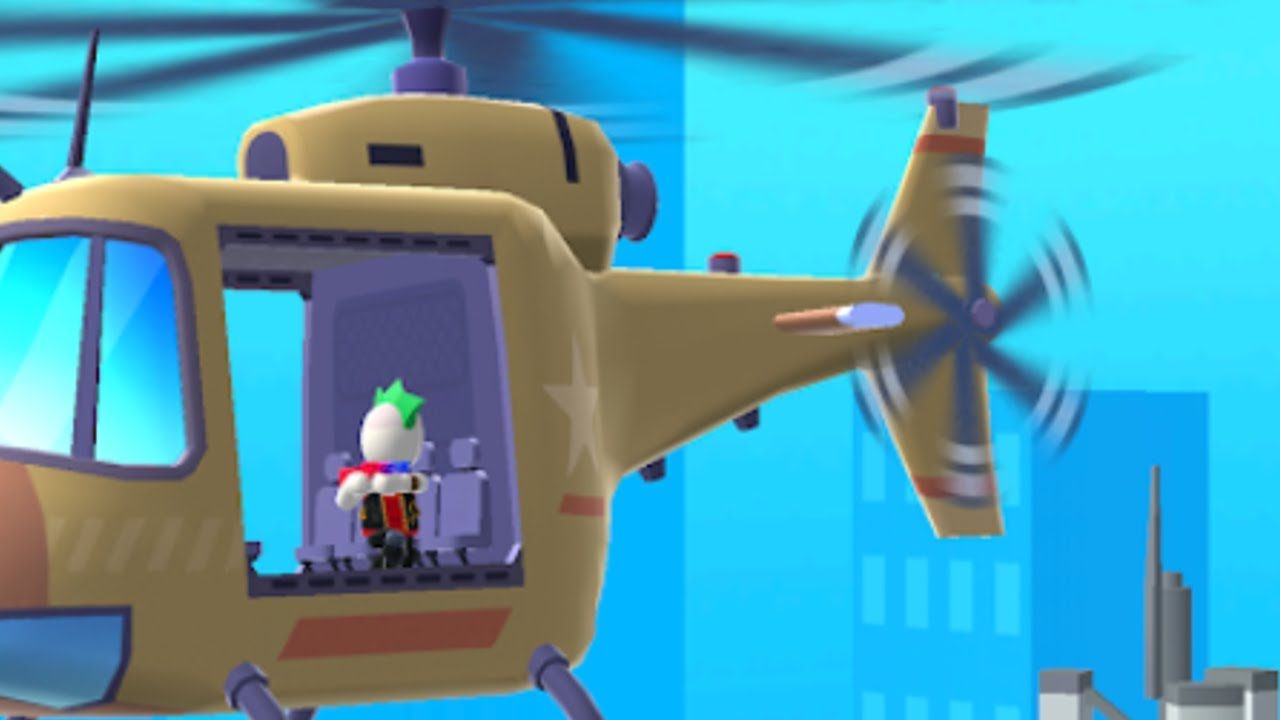 Helicopter Escape 3D 1.18.2 MOD Menu VIP, Lots of Money gear, free shopping, unlocked all APK