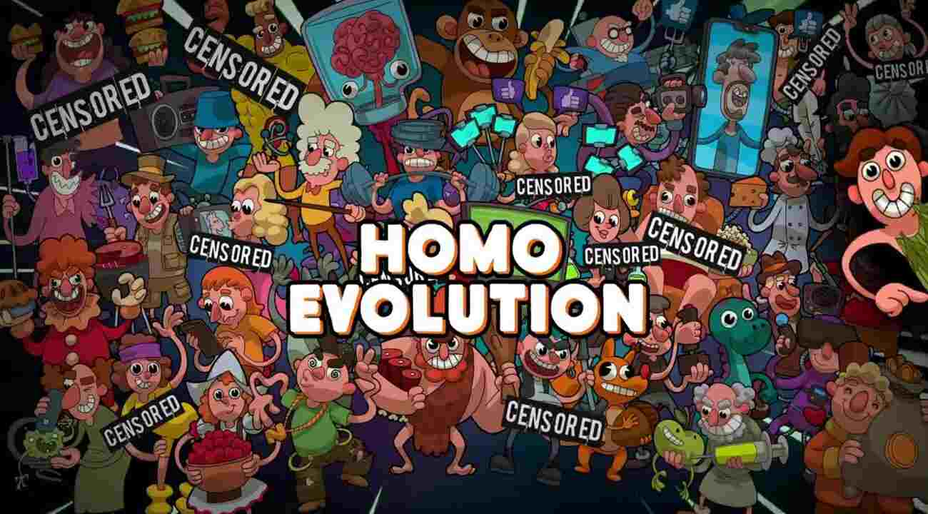 Homo Evolution 1.6.6 MOD Menu VIP, Rất Nhiều Tiền, Kim Cương APK