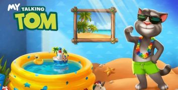 Tải My Talking Tom Hack 8.5.2.5912 MOD Full Tiền, Đã Mở Khóa Tất Cả APK image