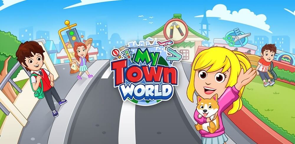 My Town World 1.61.0 MOD Menu VIP, Lots of Money and gems, Unlocked everything, unlocked all APK