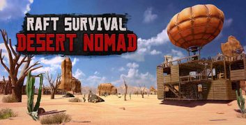 Raft Survival: Desert Nomad 0.35.12 MOD Menu VIP, Lots of Money witch, free shopping, onehit, no ads APK image