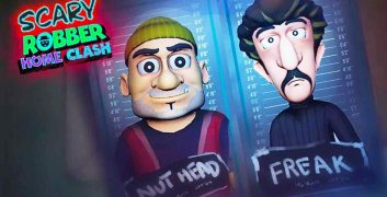 Scary Robber Home Clash 1.34 MOD Unlimited Coins, Stars, Energy APK image