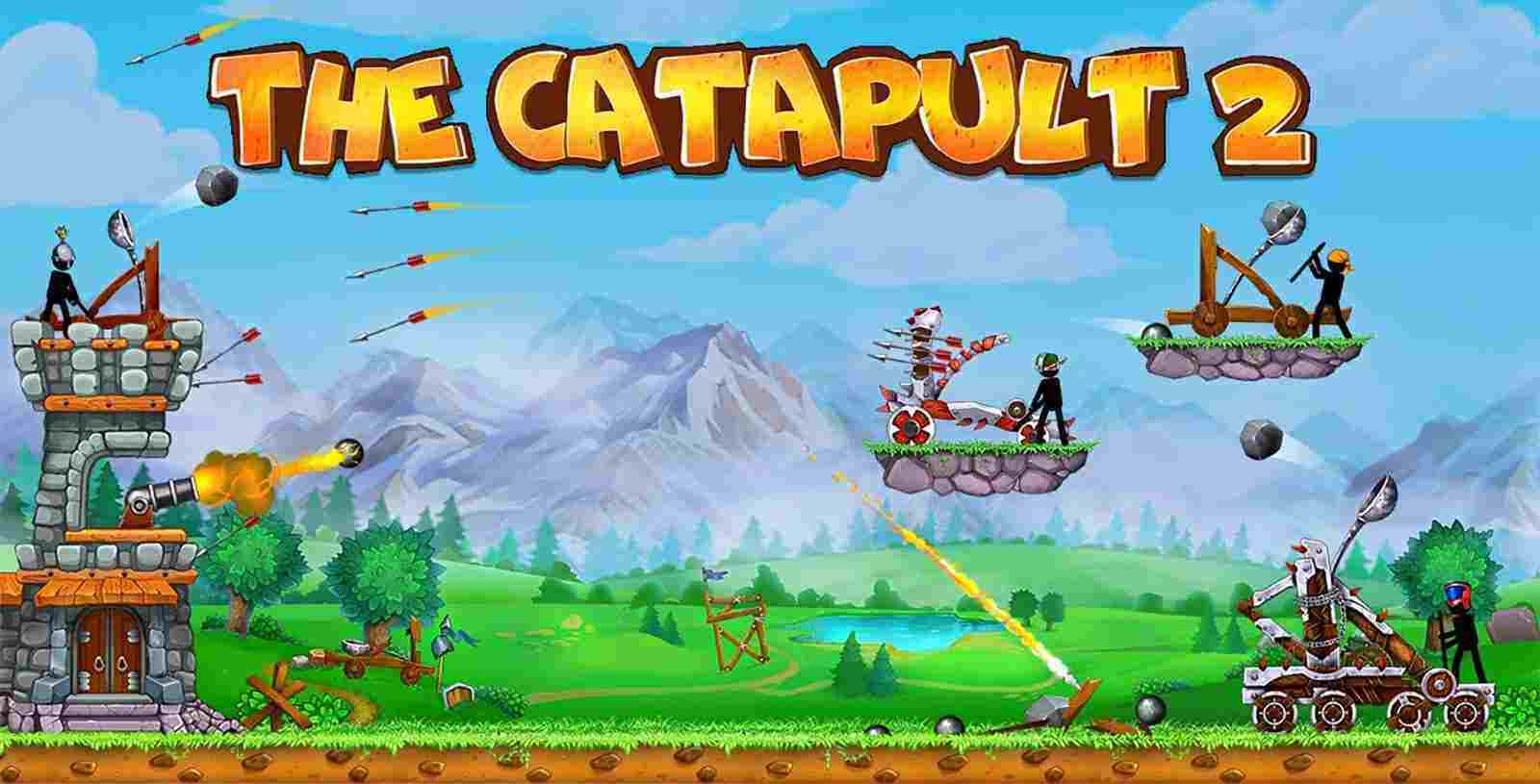 The Catapult 2 7.3.2 MOD Menu VIP, Full Rất Nhiều Tiền, Kim Cương, Đã Mở Khóa HELMET, CATAPULT APK