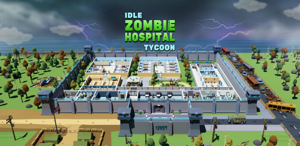 Zombie Hospital Tycoon 2.11.0 MOD Lots of Money, Diamonds APK