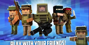 Block Gun: FPS PvP War 2.0.3 MOD Stupid Enemy, Lots of Money APK image