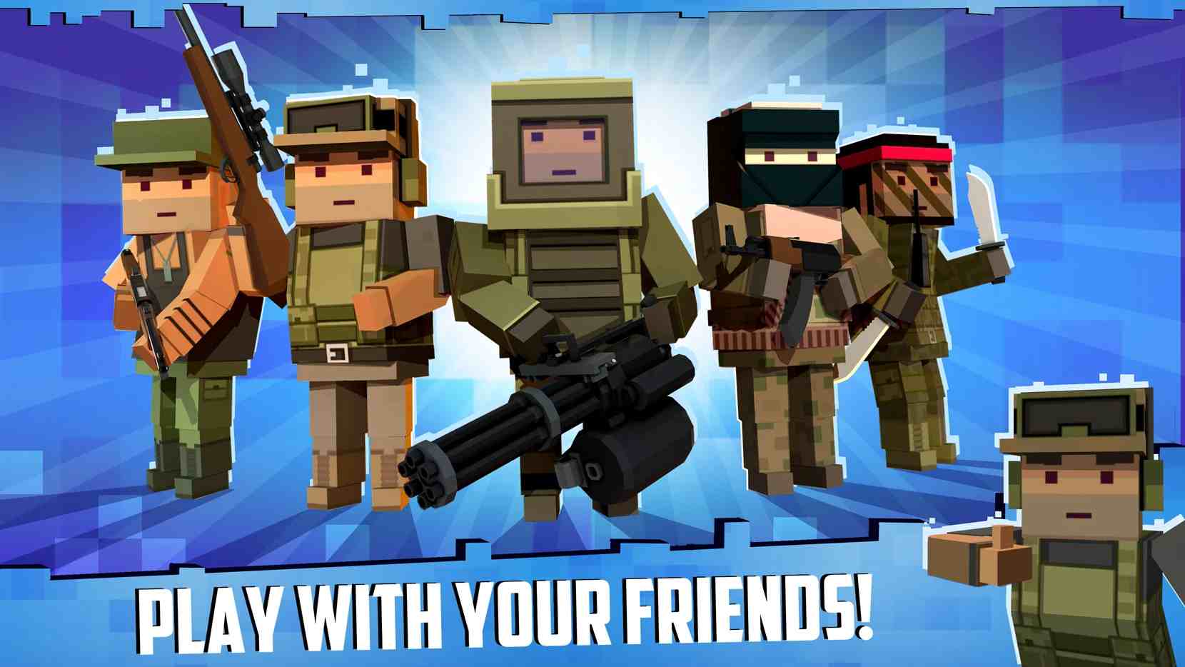 Block Gun: FPS PvP War 2.0.3 MOD Stupid Enemy, Lots of Money APK