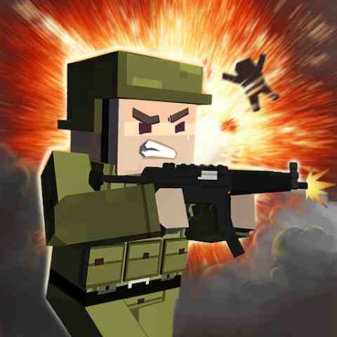 Cách Tải Block Gun: FPS PvP War 2.0.3 MOD Kẻ địch ngu ngốc, Rất Nhiều Tiền APK icon