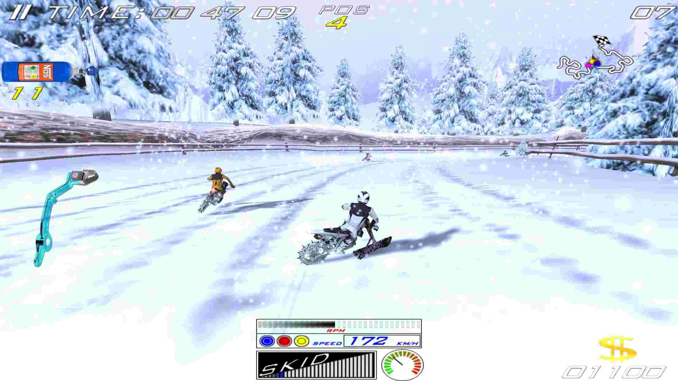 Game Xtrem SnowBike 