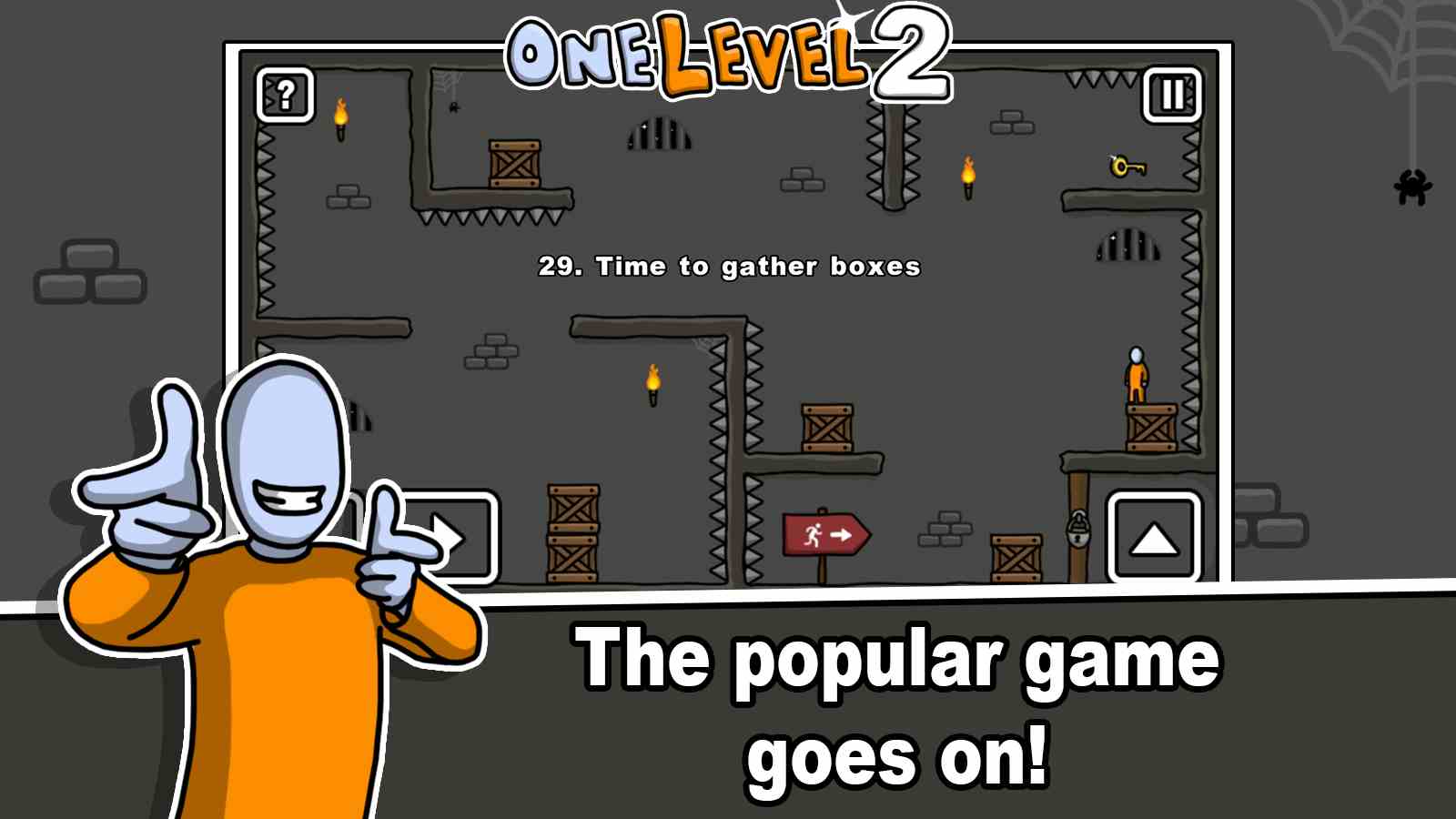 One Level 2- Stickman Jailbreak 