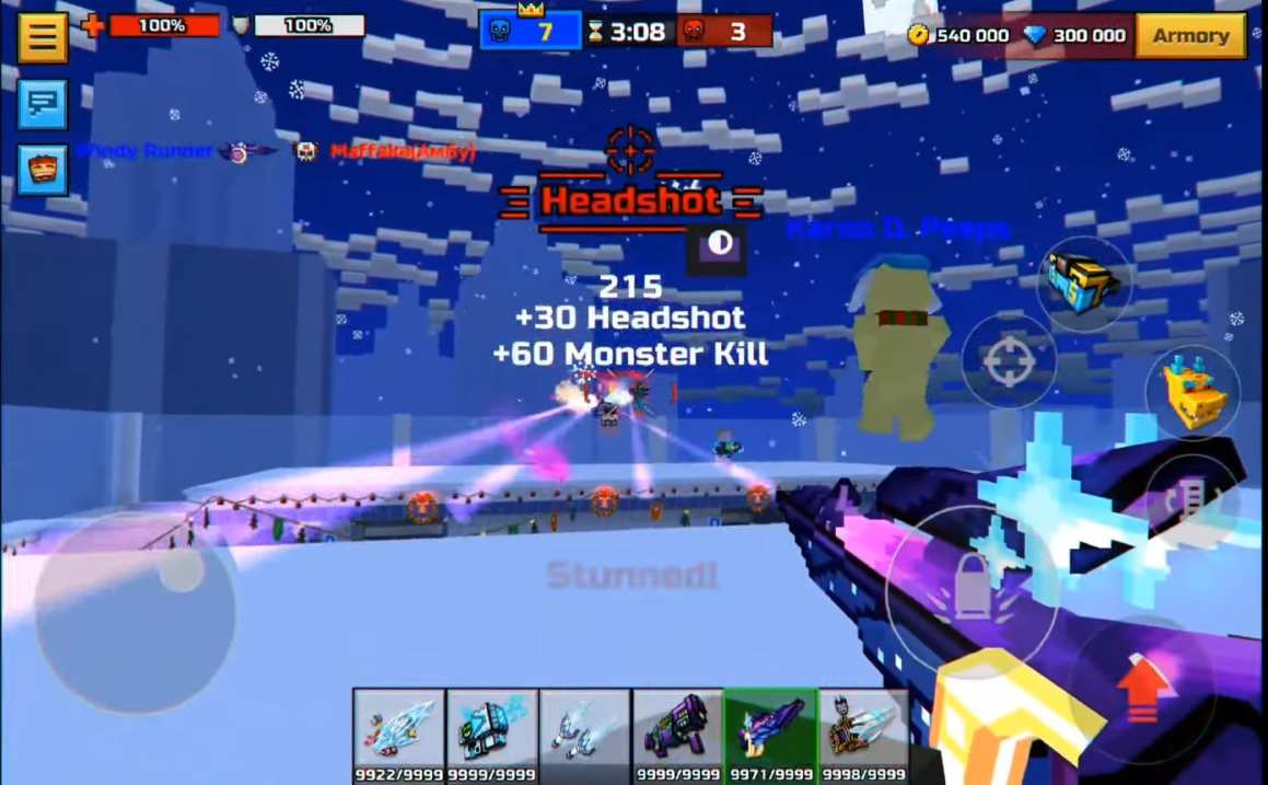 Pixel Gun 3D 24.8.1 MOD Menu VIP, Tiền, Không Chết, 1Hit APK