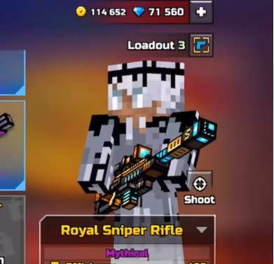 Tải Pixel Gun 3D 24.8.1 MOD Menu VIP, Tiền, Không Chết, 1Hit APK icon