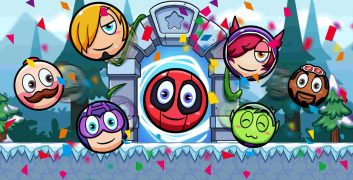 Red Bounce  – Ball Seasons 4 0.6.1 MOD VIP, Bất tử, Không có quảng cáo APK image