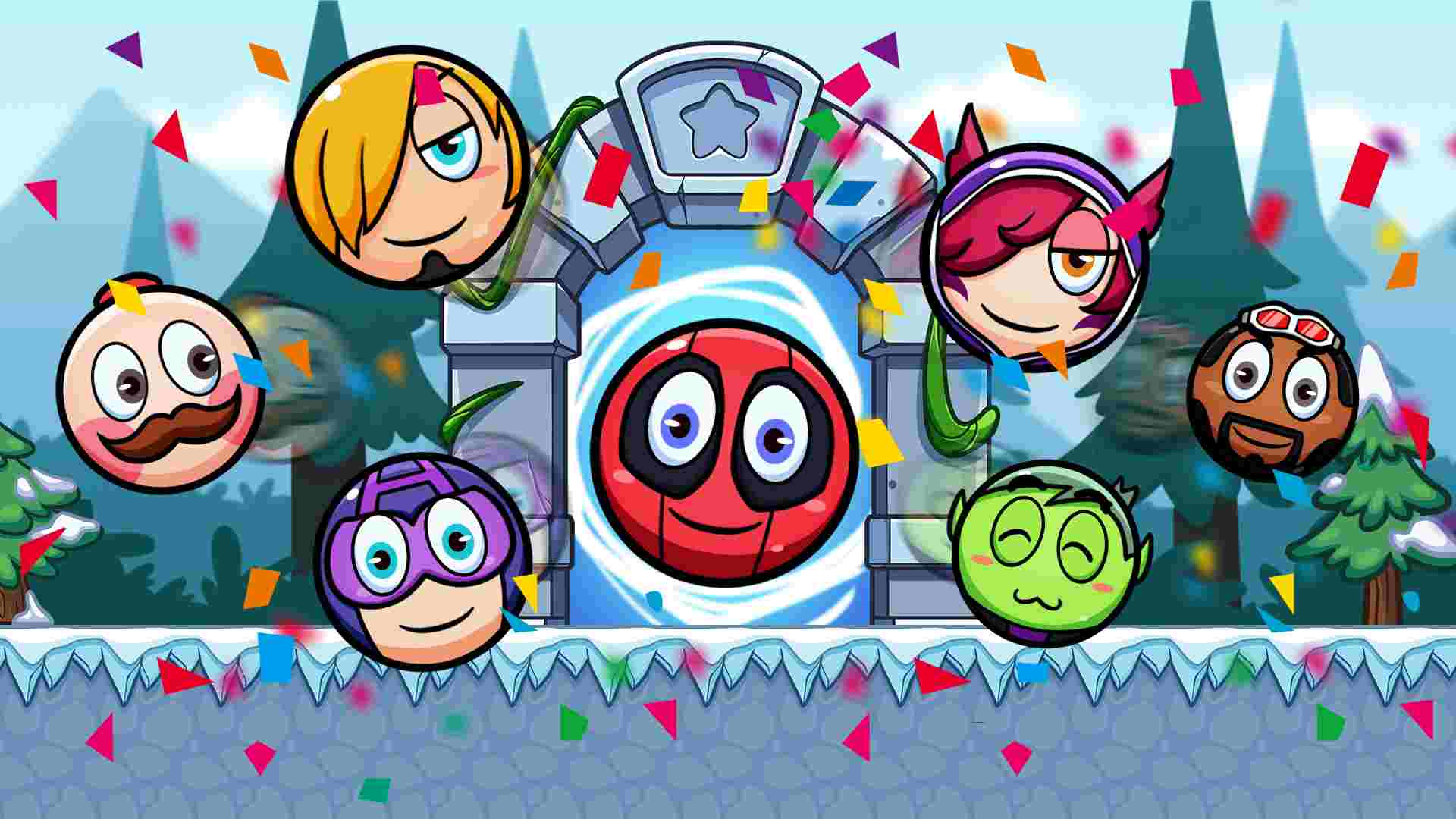 Red Bounce  – Ball Seasons 4 0.6.1 MOD VIP, Bất tử, Không có quảng cáo APK