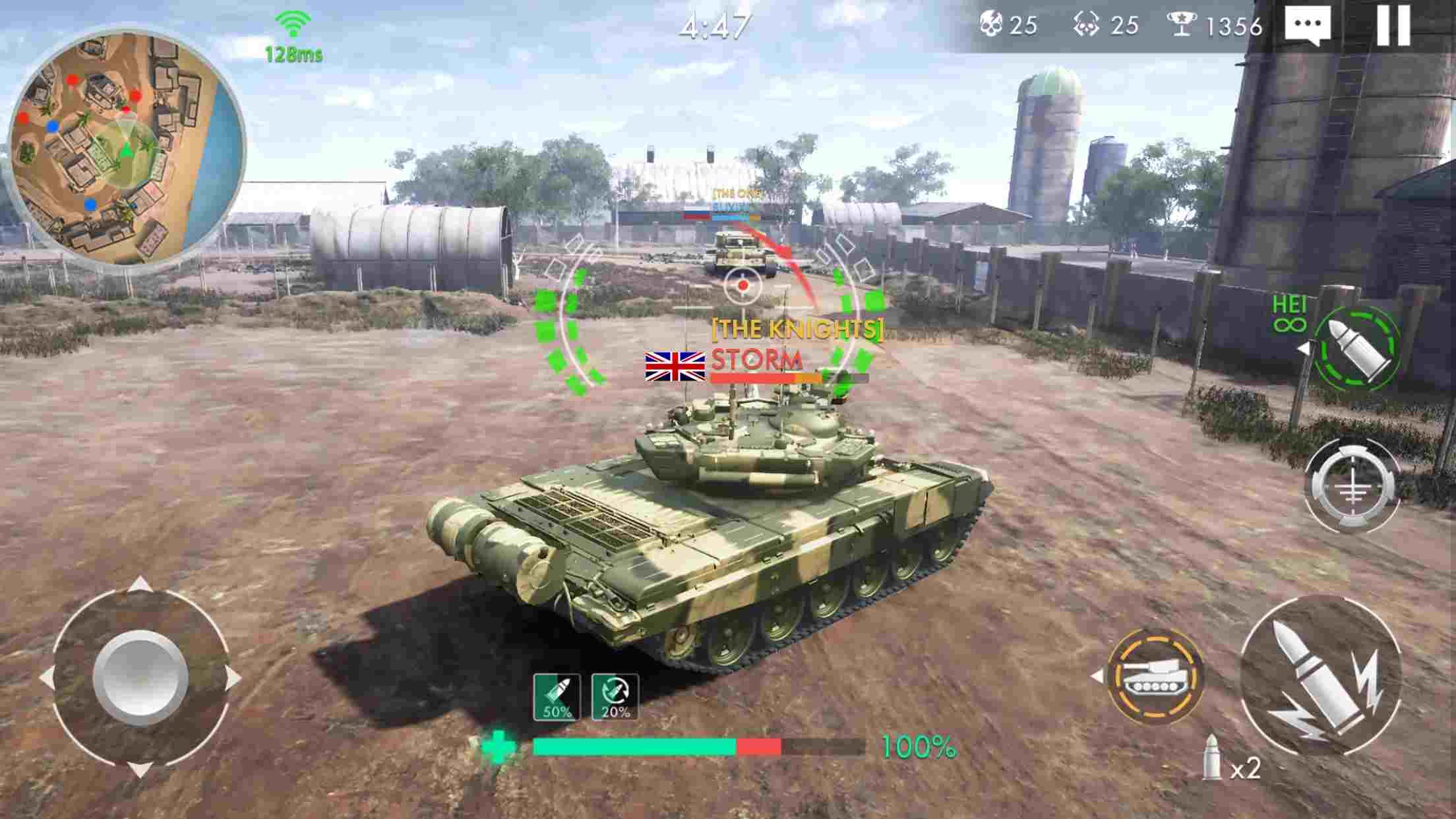 Tank Warfare- PvP Blitz Game 