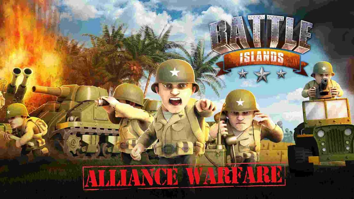 Battle Islands 5.4 MOD Rất Nhiều Tiền, Quân đội APK