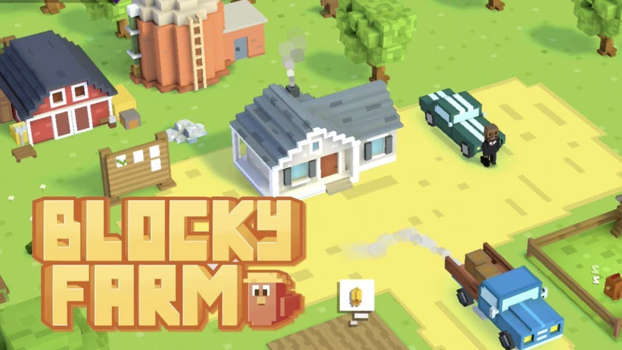 Blocky Farm 1.2.97 MOD Rất Nhiều Tiền, Kim Cương APK