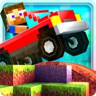 Blocky Roads 1.3.8 MOD Unlimited Coins APK icon