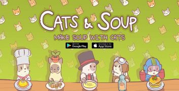 Cats & Soup 2.47.0 MOD Menu VIP, Money, No ads APK image