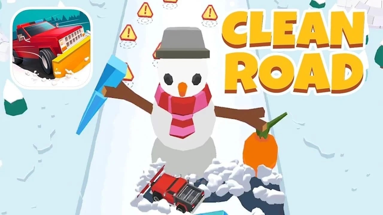 Clean Road 1.6.56 MOD VIP, Rất Nhiều Coins, Mở khóa xe APK