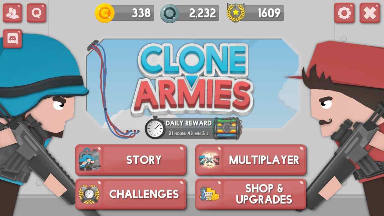 Clone Armies APK 10000.0.0 Menu VIP, Unlimited Money blue coins, unlocked all, no ban