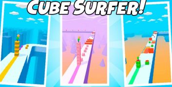 Cube Surfer! 2.8.0 MOD VIP, Rất Nhiều Ngọc, Không Quảng Cáo APK image