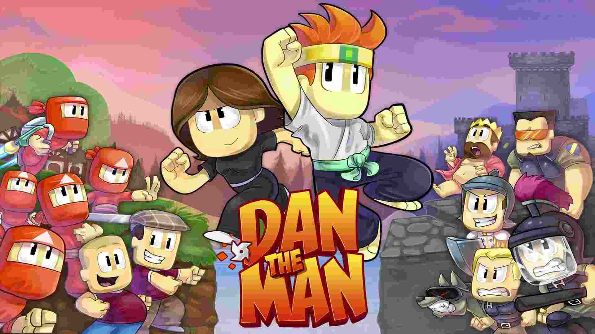 Dan the Man 1.12.21 MOD Menu VIP, Lots of Money gems, all unlocked, premium unlocked, god mode APK